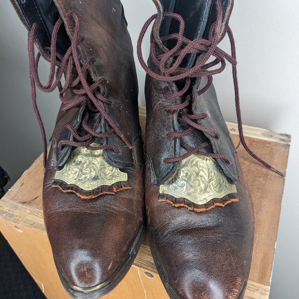 Witchy Leather Boots - Picture 12 of 13